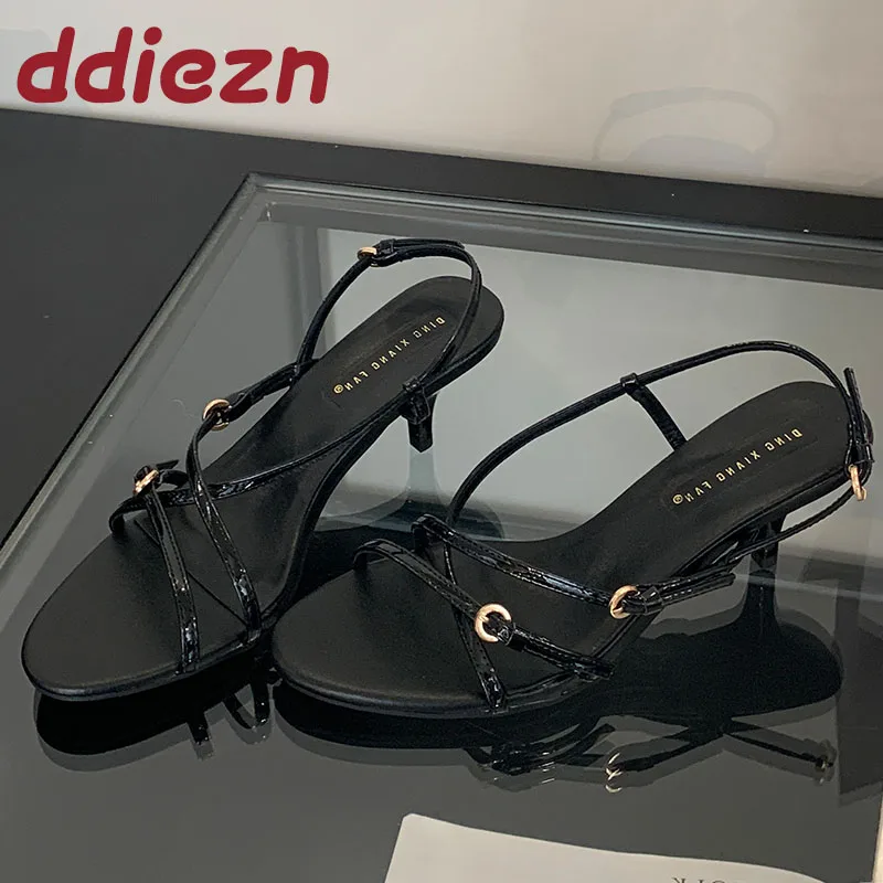 Female Cross-tied Women Medium Heels Sandals Shoes 2025 New Fashion Round Toe Footwear Party Ladies Heeled Sandals Shoes
Female Cross-tied Women Medium Heels Sandals Shoes 2025 New Fashion Round Toe Footwear Party Ladies Heeled Sandals Shoes