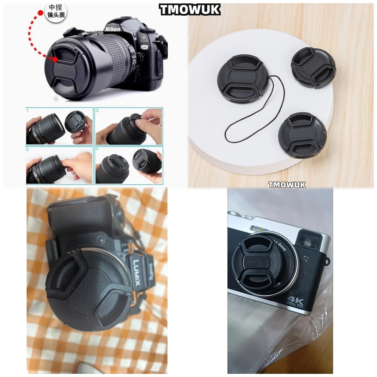 For Nikon D500 D3000 D3100 D3200 D3300 D3400 D3500 D40 D40X D50 Camera Lens Cap Protective Cover Center Pinch Snap-on 49mm 52 55
For Nikon D500 D3000 D3100 D3200 D3300 D3400 D3500 D40 D40X D50 Camera Lens Cap Protective Cover Center Pinch Snap-on 49mm 52 55
