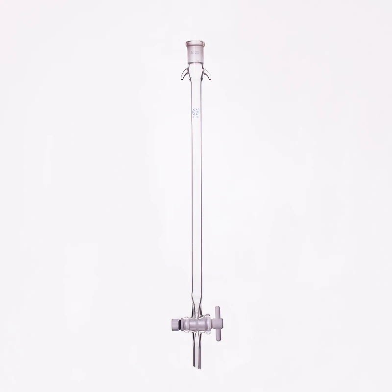 Sandless Plate Flash Column,O.D.13mm,E.L.200mm/250mm/300mm,With Ground Mouth 14/23,Chromatographic Analysis Column,PTFE Valve
Sandless Plate Flash Column,O.D.13mm,E.L.200mm/250mm/300mm,With Ground Mouth 14/23,Chromatographic Analysis Column,PTFE Valve