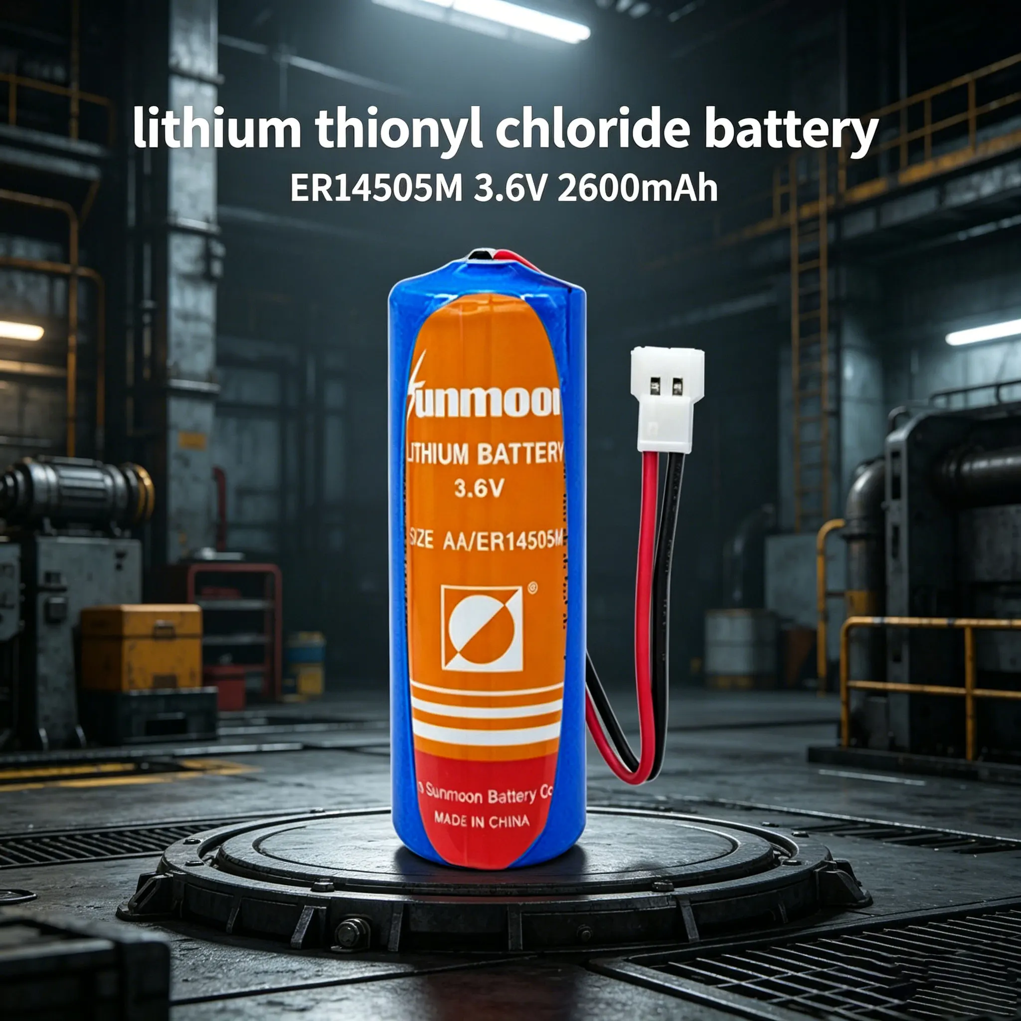 Sunmoon ER14505M lithium thionyl chloride battery 3.6V servo programmer intelligent water meter temperature controller
Sunmoon ER14505M lithium thionyl chloride battery 3.6V servo programmer intelligent water meter temperature controller