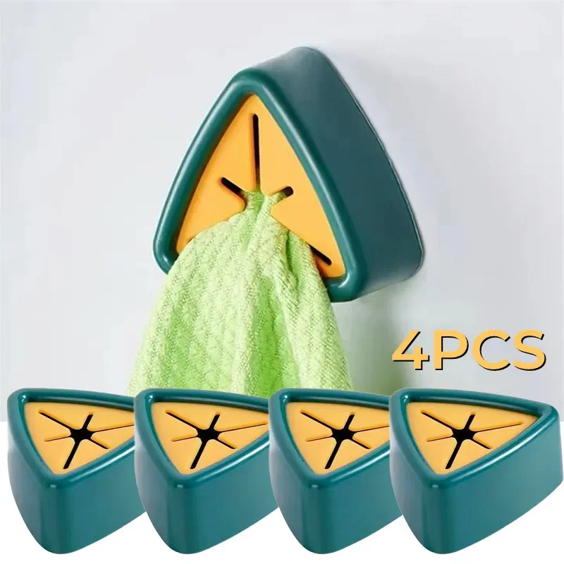 4PCS Triangle Towel Hook Sucker Wall Rack Rag Holder Free Punch Storage Hanger Hand Towel Dish Towel Rack Kitchen Bathroom Tools
4PCS Triangle Towel Hook Sucker Wall Rack Rag Holder Free Punch Storage Hanger Hand Towel Dish Towel Rack Kitchen Bathroom Tools
