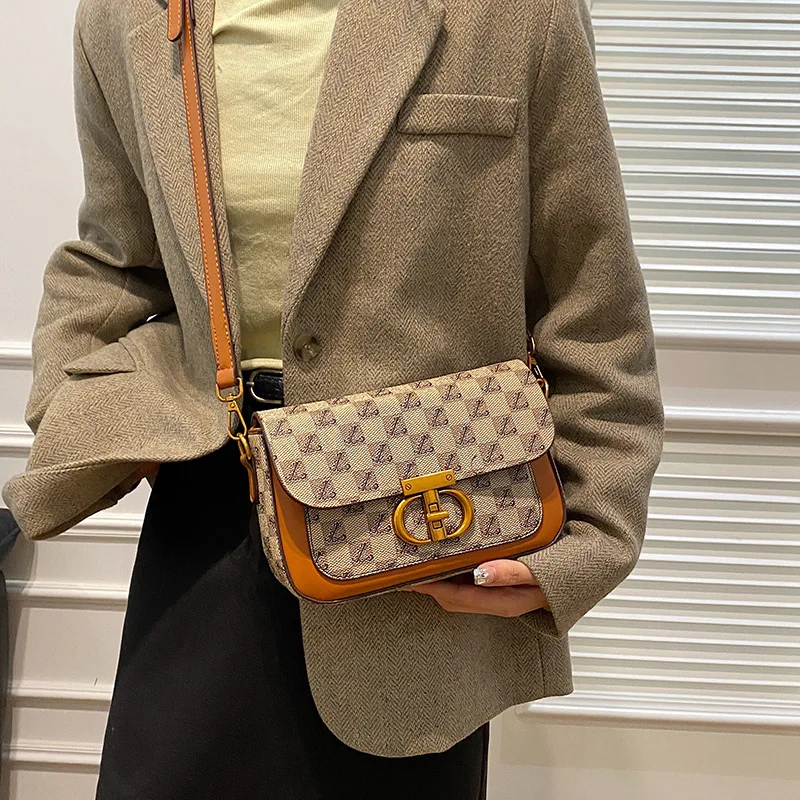 2024 New High End Style Large Capacity Fashion Contrast Color Light Luxury Versatile One Shoulder Diagonal Straddle Women's Bag
2024 New High End Style Large Capacity Fashion Contrast Color Light Luxury Versatile One Shoulder Diagonal Straddle Women's Bag