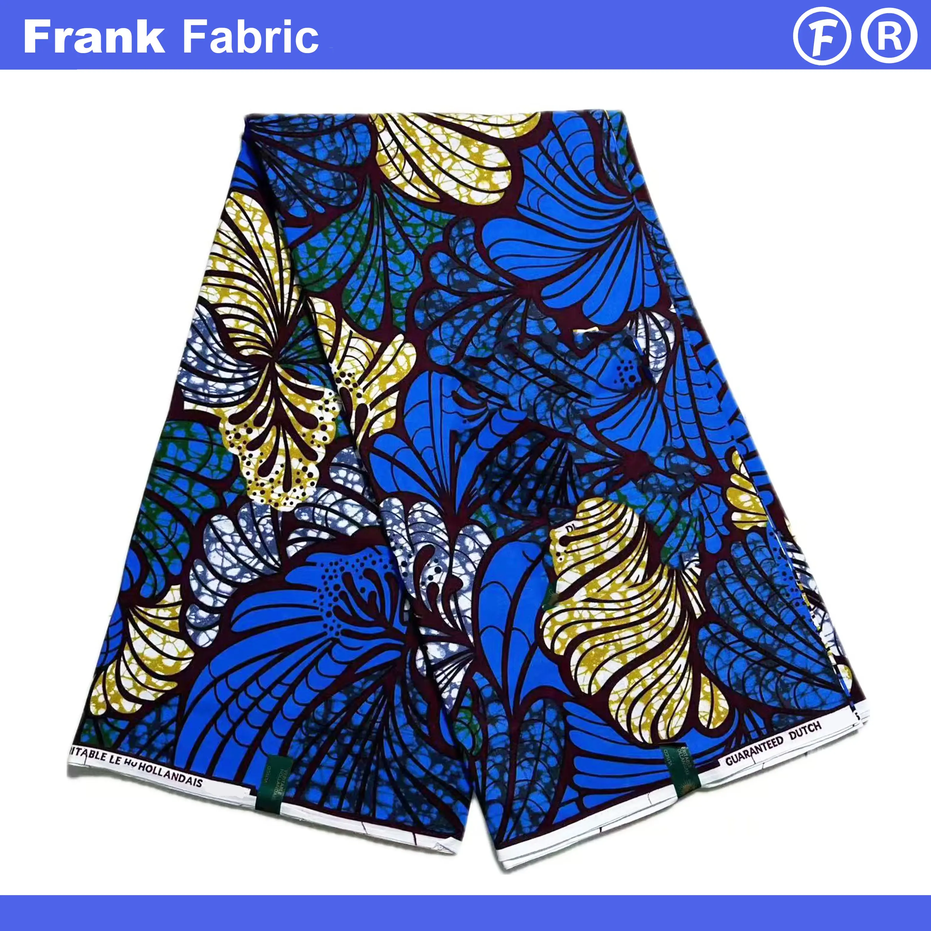 Ткань премиум-класса Hollandais Ankara, 6 ярдов, настоящая мягкая голландская хлопковая ткань с африканским восковым принтом, прочная для одежды на заказ FF2507.027
Ткань премиум-класса Hollandais Ankara, 6 ярдов, настоящая мягкая голландская хлопковая ткань с африканским восковым принтом, прочная для одежды на заказ FF2507.027