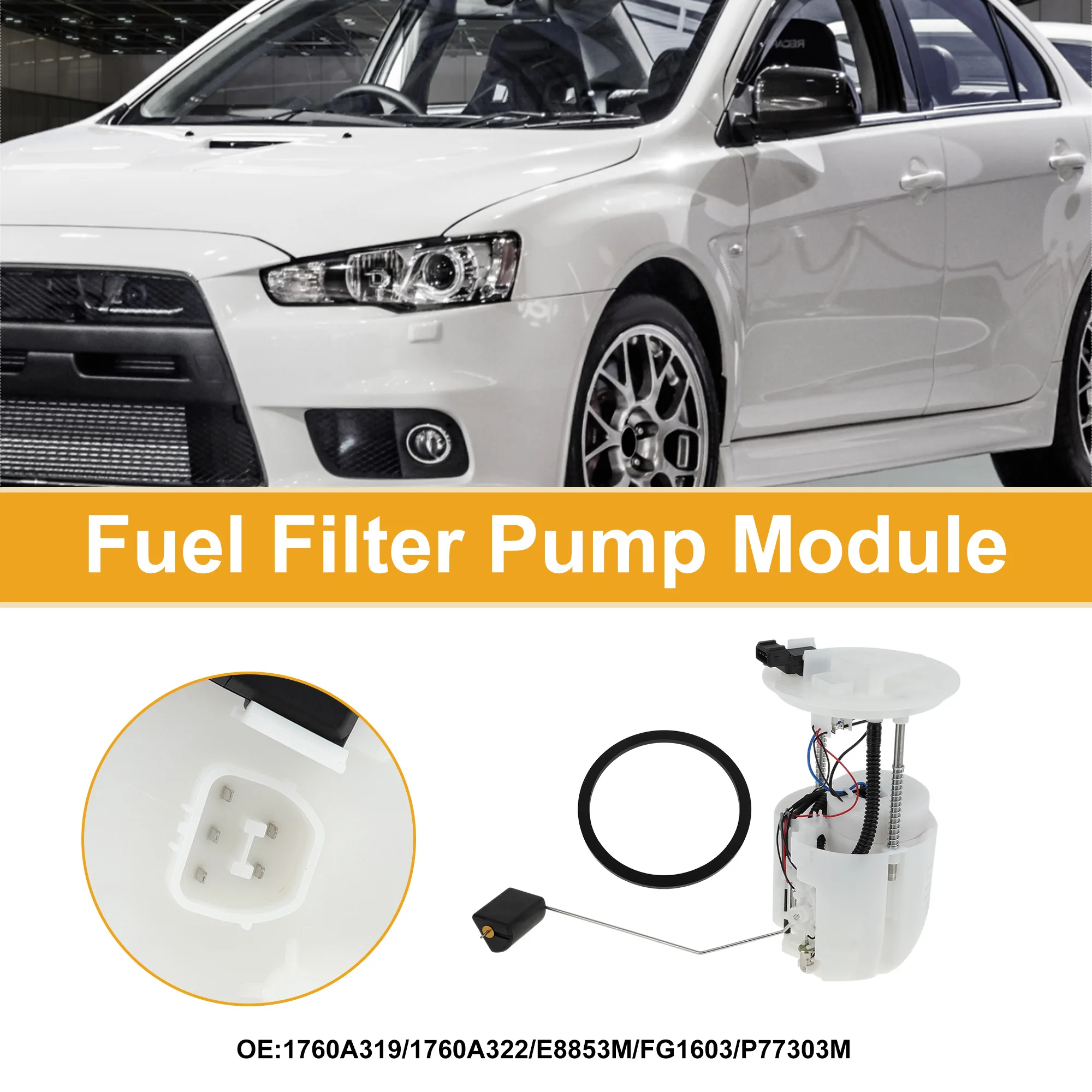 X Autohaux Fuel Pump Assembly for Mitsubishi Lancer 2008-2017 2.0L 2.4L Gas No.1760A322 Auto Replacement Parts Car Accessories
X Autohaux Fuel Pump Assembly for Mitsubishi Lancer 2008-2017 2.0L 2.4L Gas No.1760A322 Auto Replacement Parts Car Accessories