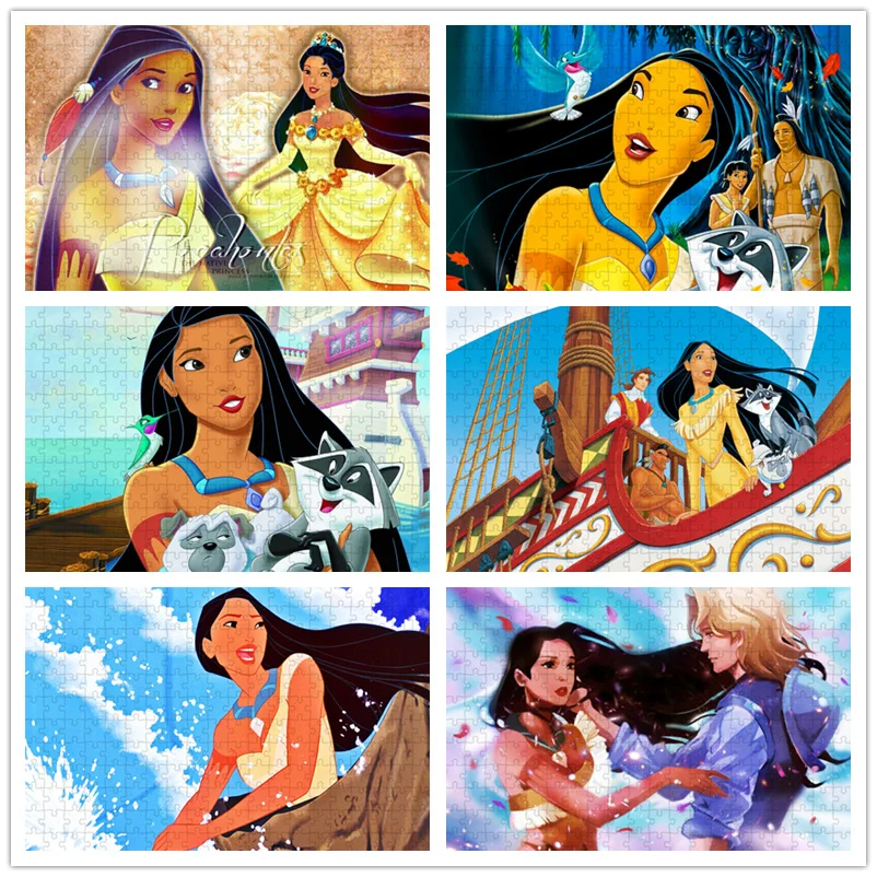 Disney Princess Pocahontas Jigsaw Puzzles for Adults Stress Relief Toys 108/300/500/1000 PCS Cartoon Puzzles Home Decor Art
Disney Princess Pocahontas Jigsaw Puzzles for Adults Stress Relief Toys 108/300/500/1000 PCS Cartoon Puzzles Home Decor Art