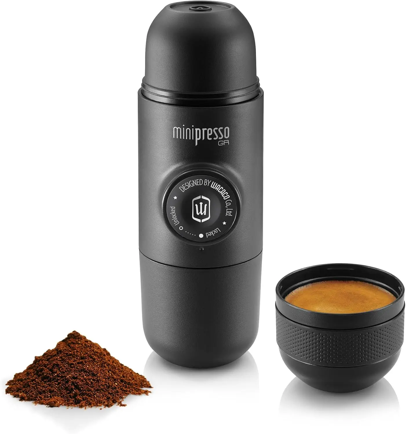 Portable Manual Espresso Maker for Travel, Camping & Office Use, Compatible with Ground Coffee
Portable Manual Espresso Maker for Travel, Camping & Office Use, Compatible with Ground Coffee