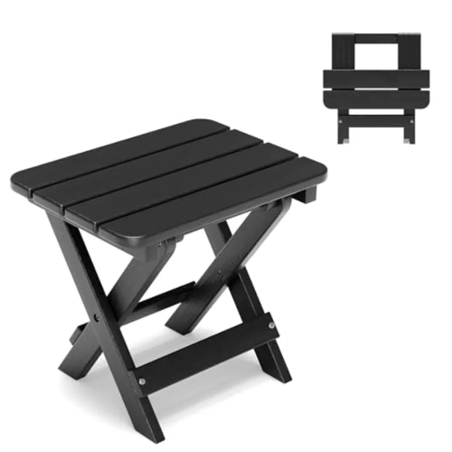 Folding Outdoor Side Table, Small HDPE Patio Table, All-Weather Compact Portable End Table for Patio, Porch, Pool,,11.8" D x 15
Folding Outdoor Side Table, Small HDPE Patio Table, All-Weather Compact Portable End Table for Patio, Porch, Pool,,11.8" D x 15