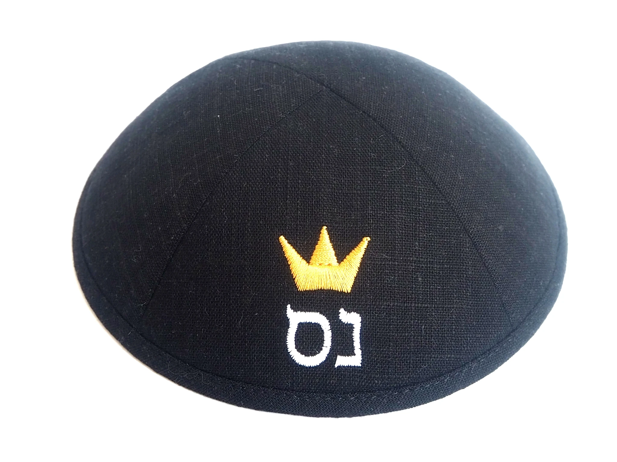 black linen customized jewish KIPPOT, KIPPAS, YARMUKE, KIPOT, KIPA
black linen customized jewish KIPPOT, KIPPAS, YARMUKE, KIPOT, KIPA