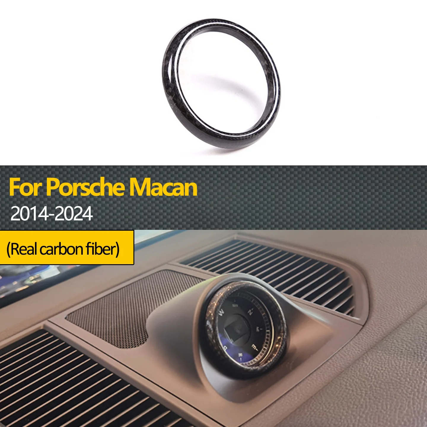 Suitable for Porsche Macan 2014-2024 Real Carbon Fiber Car Central Control Dashboard Stopwatch Decorative Clock Glossy Trim Stic
Suitable for Porsche Macan 2014-2024 Real Carbon Fiber Car Central Control Dashboard Stopwatch Decorative Clock Glossy Trim Stic