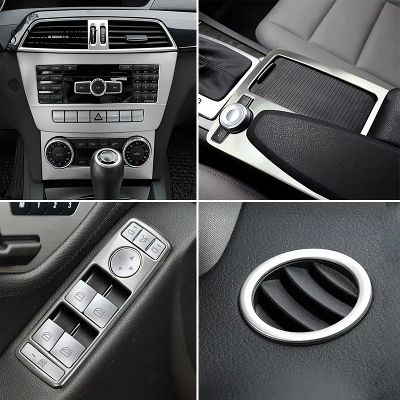 Для Mercedes Benz C Class W204 2011-2014 Автомобильная чашка для воды, центральное управление, отделка воздушного компакт-диска, кнопка окна, декоративная наклейка
Для Mercedes Benz C Class W204 2011-2014 Автомобильная чашка для воды, центральное управление, отделка воздушного компакт-диска, кнопка окна, декоративная наклейка