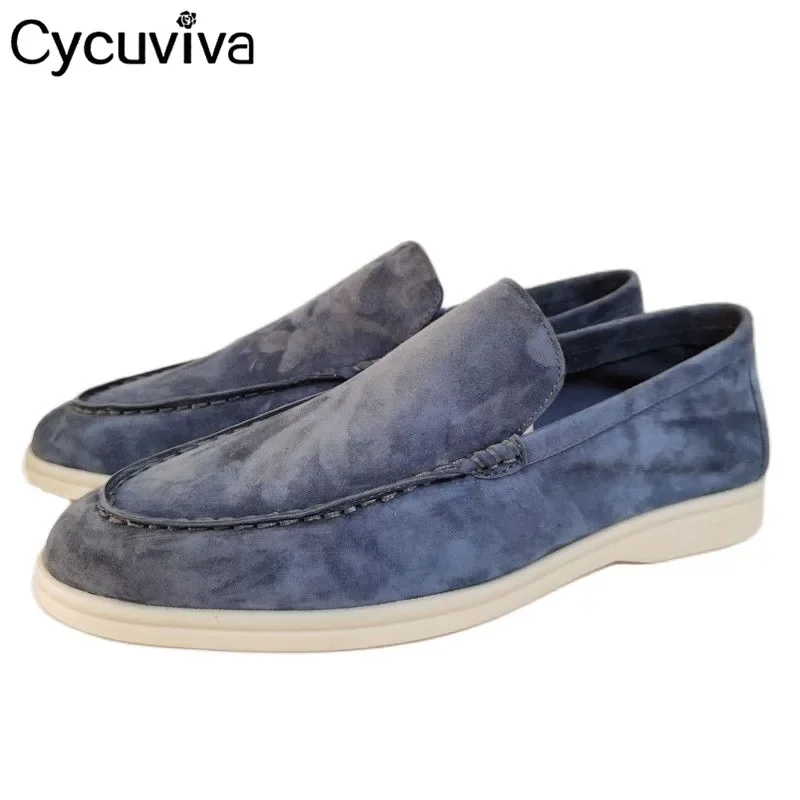 2021 Hot Sale Kid Suede Flat Shoes Men Slip On Male Loafers Black Flat Mules Casual Shoes Round Toe Summer Walk Men Shoes
2021 Hot Sale Kid Suede Flat Shoes Men Slip On Male Loafers Black Flat Mules Casual Shoes Round Toe Summer Walk Men Shoes