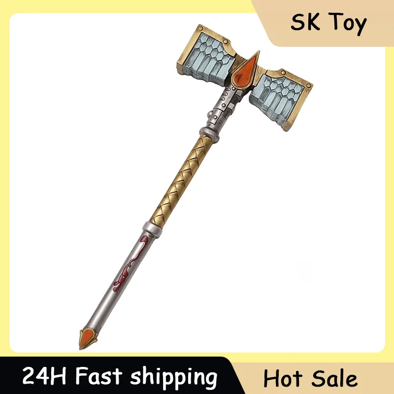 64cm Holy Hammer Game Peripherals Toy PU Soft Rubber Model Cosplay Props Power Hammer/Sword Role-playing Props Figure
64cm Holy Hammer Game Peripherals Toy PU Soft Rubber Model Cosplay Props Power Hammer/Sword Role-playing Props Figure