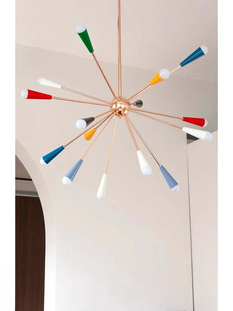 Colored Fireworks Bauhaus Villa Living Room Chandelier Dining Room Bedroom Light Memphis Light
Colored Fireworks Bauhaus Villa Living Room Chandelier Dining Room Bedroom Light Memphis Light
