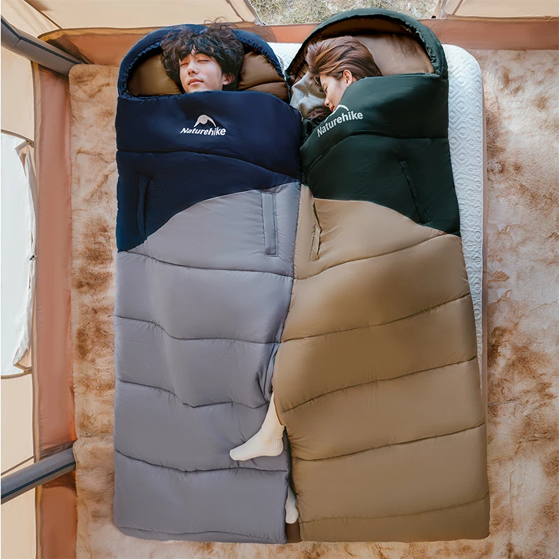 Naturehike PL02 Envelope with Cap Reach Out Sleeping Bag Outdoor Camping Splicing Comfortable Cotton Sleeping Bag
Naturehike PL02 Envelope with Cap Reach Out Sleeping Bag Outdoor Camping Splicing Comfortable Cotton Sleeping Bag