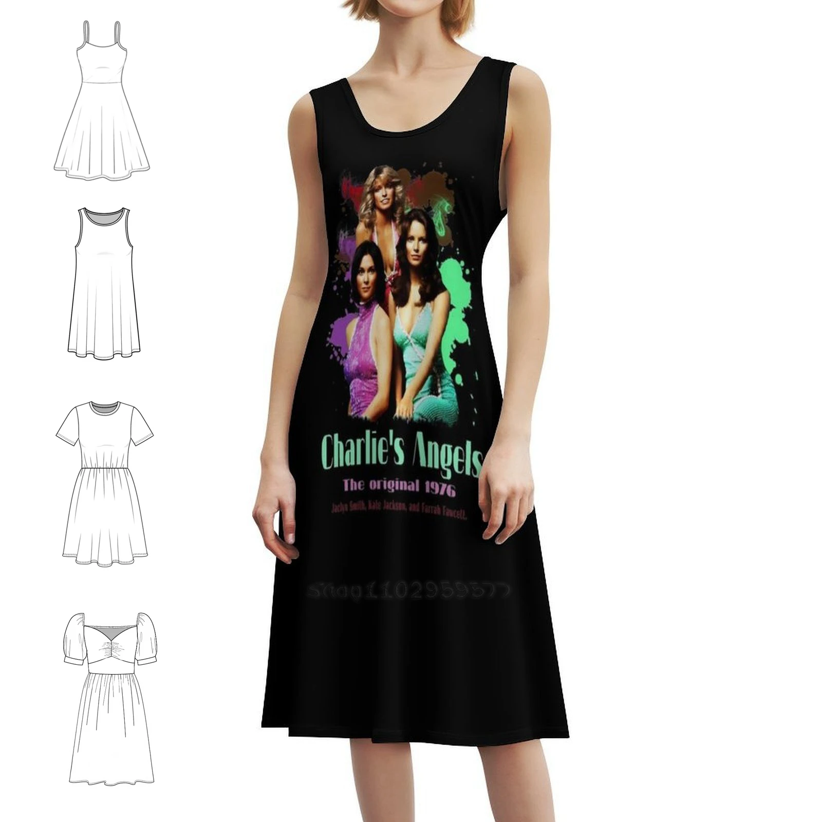 Оригинальный подарок Charlie'S Angels 1976, сексуальное платье для отпуска на Хэллоуин для женщин, мини-платье для пляжной вечеринки, дня рождения, Charlies Angels
Оригинальный подарок Charlie'S Angels 1976, сексуальное платье для отпуска на Хэллоуин для женщин, мини-платье для пляжной вечеринки, дня рождения, Charlies Angels
