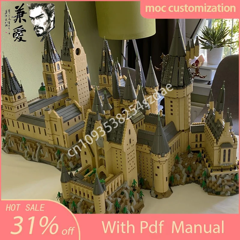 19371PCS MOC Hogwart's Castles Epic Extension View Model Building Block Diy Creative Assembly Educational Bricks Toys Kid Gift
19371PCS MOC Hogwart's Castles Epic Extension View Model Building Block Diy Creative Assembly Educational Bricks Toys Kid Gift