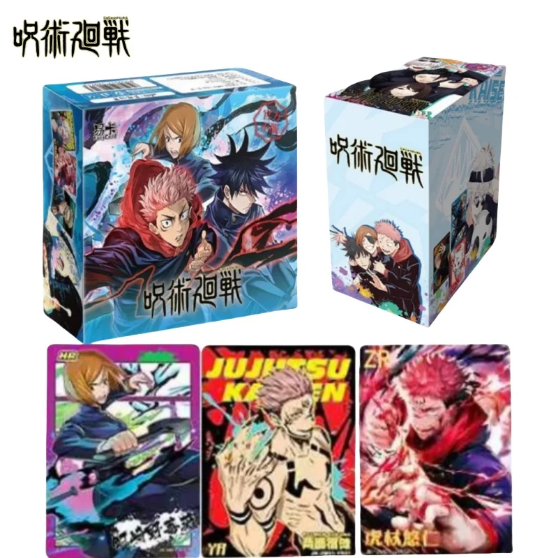 Новая карта Jujutsu Kaisen Warlock Gojo Satoru Fushiguro Megumi Itadori Yuji, аниме, периферийная коллекция, игрушка в подарок, оригинальная коробка
Новая карта Jujutsu Kaisen Warlock Gojo Satoru Fushiguro Megumi Itadori Yuji, аниме, периферийная коллекция, игрушка в подарок, оригинальная коробка