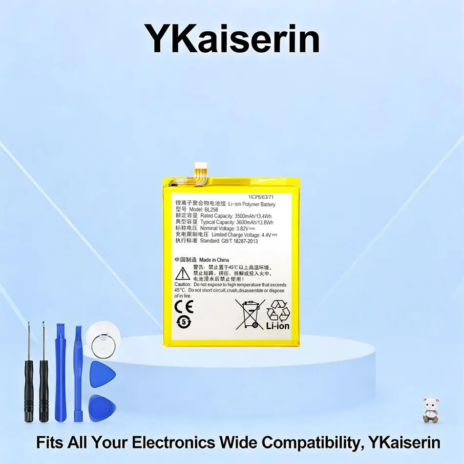 Mobile Phone Battery 3600mAh BL258 Stable For Lenovo Lemeng X3 C50 C70
Mobile Phone Battery 3600mAh BL258 Stable For Lenovo Lemeng X3 C50 C70