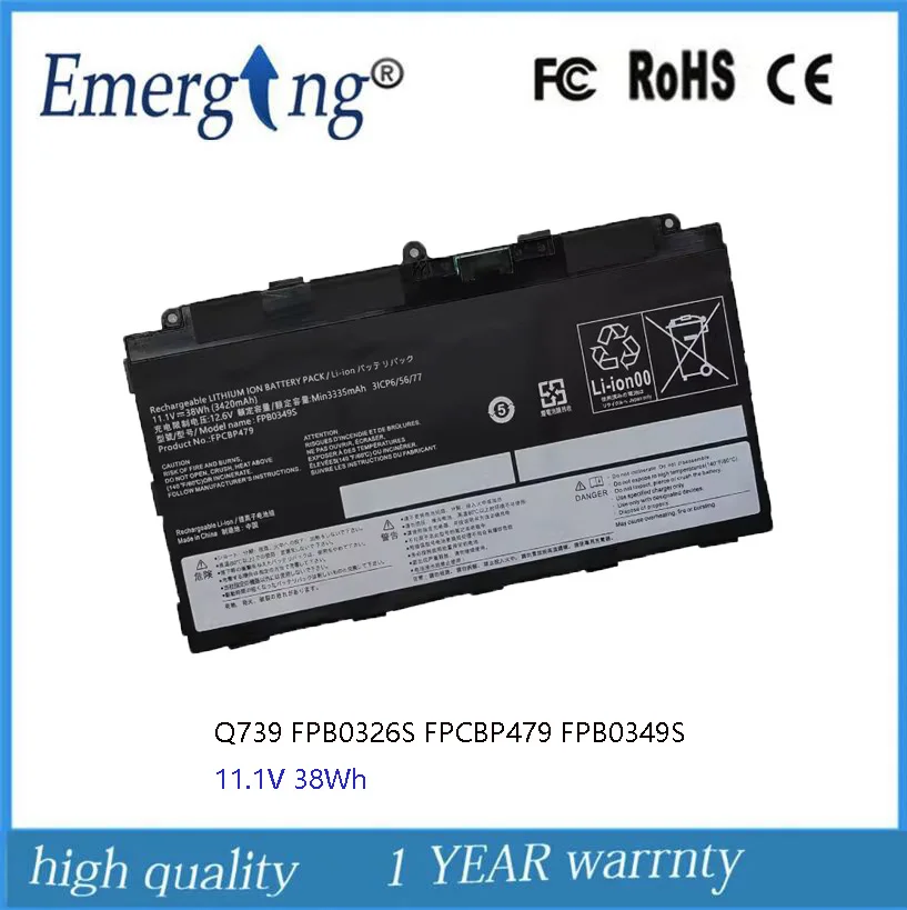 Аккумулятор для ноутбука FUJITSU Stylistic Q616 Q738 Q739, 11,1 В, 38 Вт/ч, FPB0326S, FPB0349S, FPCBP479
Аккумулятор для ноутбука FUJITSU Stylistic Q616 Q738 Q739, 11,1 В, 38 Вт/ч, FPB0326S, FPB0349S, FPCBP479
