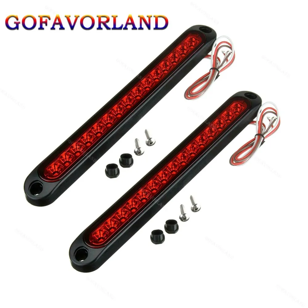 2Pcs 10" 15 LED Red White Yellow Sealed Trailer Truck RV Stop Tail Rear Brake Turn Light Bar For Honda Civic 1995-1999
2Pcs 10" 15 LED Red White Yellow Sealed Trailer Truck RV Stop Tail Rear Brake Turn Light Bar For Honda Civic 1995-1999