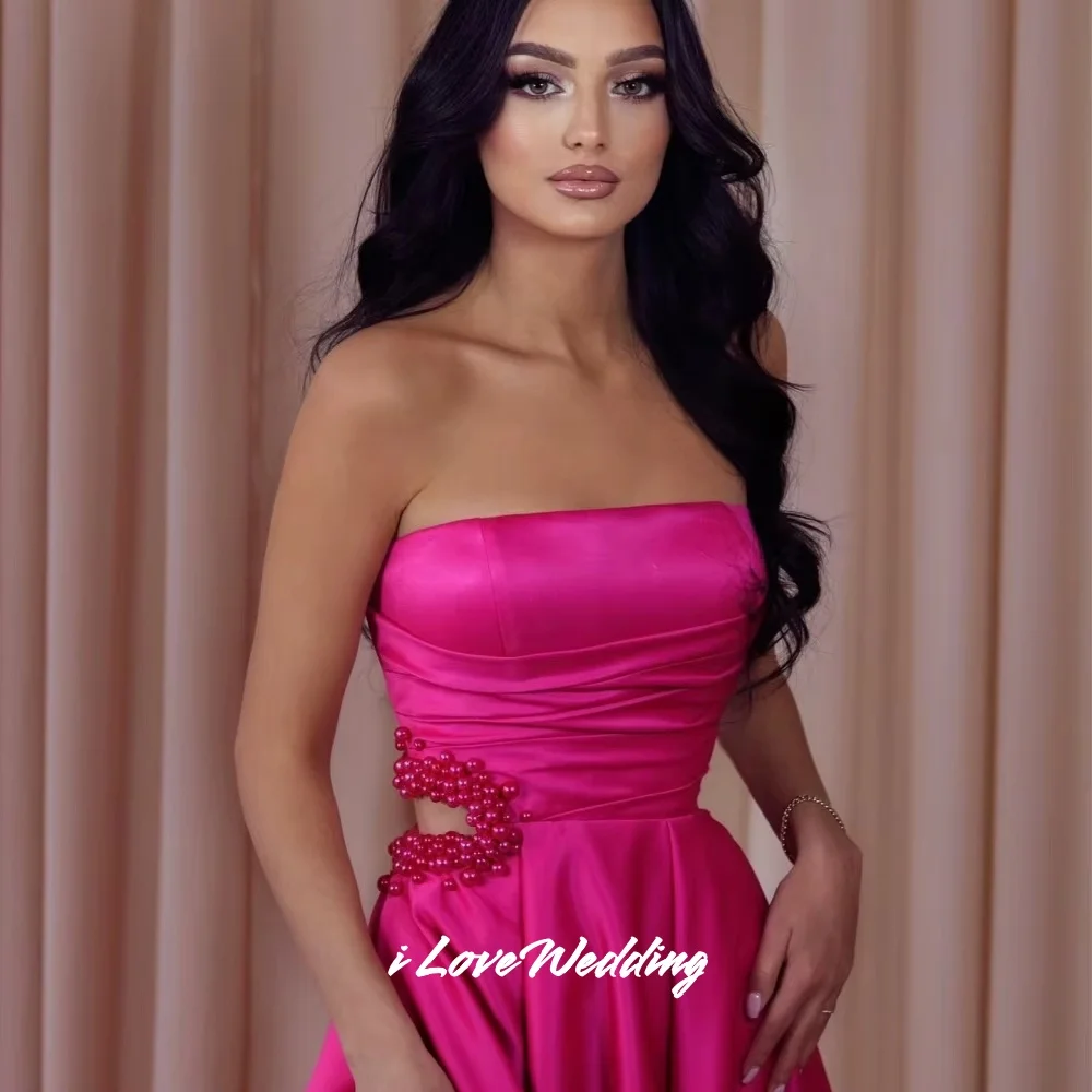 Розовое платье для выпускного вечера без бретелек 2025 года, без рукавов, трапециевидной формы, с разрезом из бисера, длиной до пола, плиссированные вечерние платья, свадебное платье на заказ
Розовое платье для выпускного вечера без бретелек 2025 года, без рукавов, трапециевидной формы, с разрезом из бисера, длиной до пола, плиссированные вечерние платья, свадебное платье на заказ