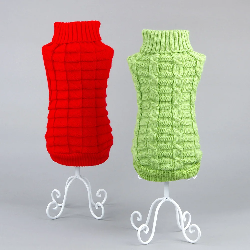 Dog Sweater Puppy Pet Clothes Warm Winter Coat for Small Dogs Fashionable Outdoor Party Costume Solid Color Comfortable
Dog Sweater Puppy Pet Clothes Warm Winter Coat for Small Dogs Fashionable Outdoor Party Costume Solid Color Comfortable