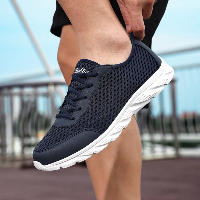 Men's Casual Sports Shoes, Soft Sole, Non-Slip, Outdoor Lightweight Men's Shoes, Mesh Breathable Large Size Walking Shoes
Men's Casual Sports Shoes, Soft Sole, Non-Slip, Outdoor Lightweight Men's Shoes, Mesh Breathable Large Size Walking Shoes