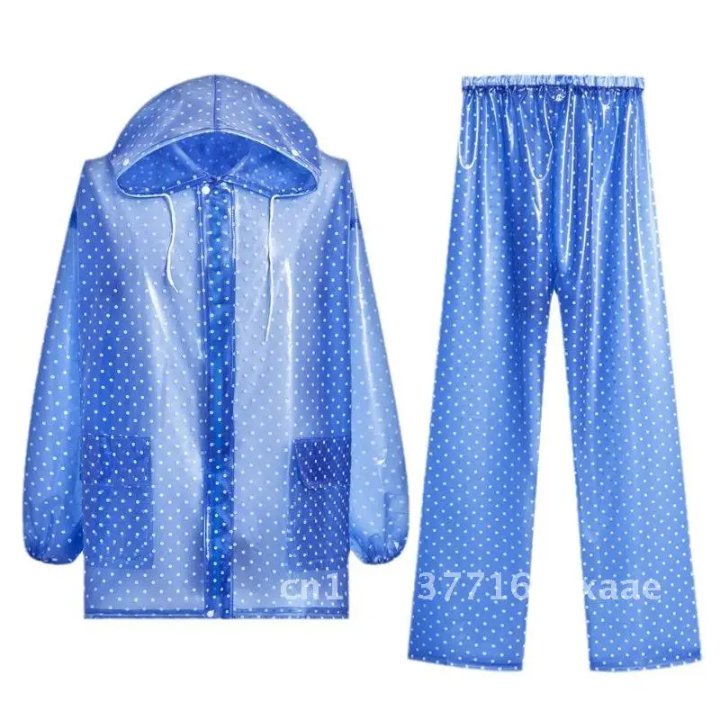 Transparent Long Full Body Raincoat Rain Pants Suit for Men And Women Waterproof PVC Electric Car Split Design Hiking Rain Gear
Transparent Long Full Body Raincoat Rain Pants Suit for Men And Women Waterproof PVC Electric Car Split Design Hiking Rain Gear