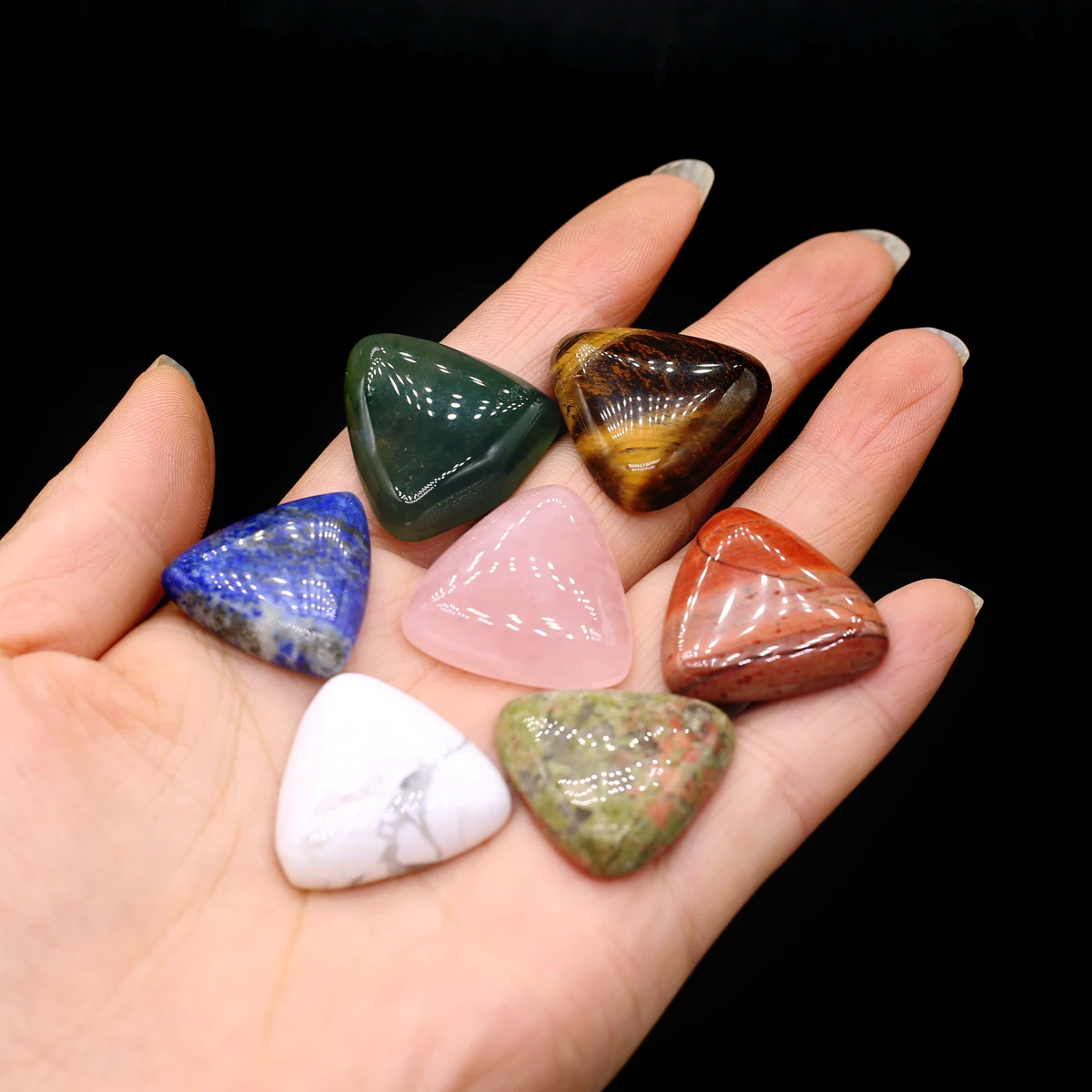 10pcs/bag Natural Stone Lapis lazuli Rose Quartz Cabochon Beads No Hole for Making Necklace Ring Jewelry Accessories 25x25mm
10pcs/bag Natural Stone Lapis lazuli Rose Quartz Cabochon Beads No Hole for Making Necklace Ring Jewelry Accessories 25x25mm