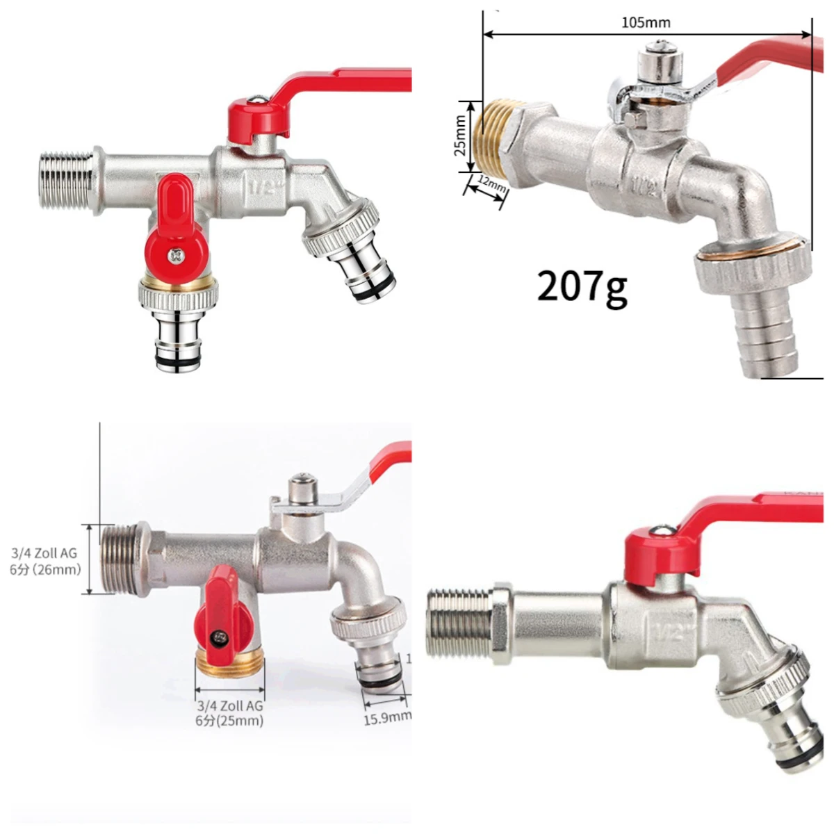 1 шт. красная ручка 1/2 "3/4" "IBC бак металлический водопроводный кран с грубой резьбой S60 1-2-ходовой адаптер шаровой кран садовые принадлежности ирригати
1 шт. красная ручка 1/2 "3/4" "IBC бак металлический водопроводный кран с грубой резьбой S60 1-2-ходовой адаптер шаровой кран садовые принадлежности ирригати
