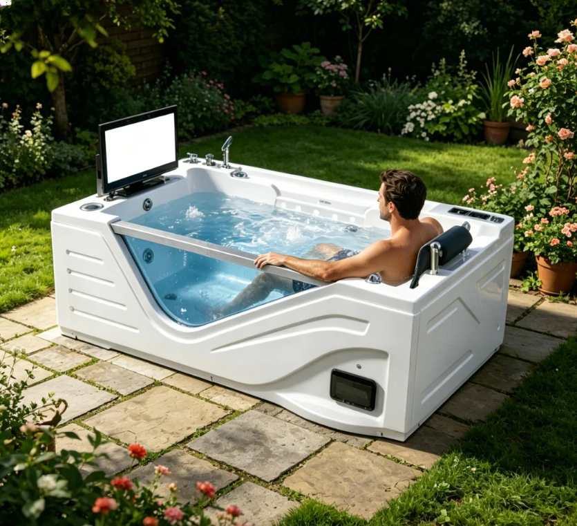 2026 Custom Outdoor Acrylic Massage Bathtub Eco Friendly Modern Balboa Design Waterproof Durable Fitness Athletes Spa Tub
2026 Custom Outdoor Acrylic Massage Bathtub Eco Friendly Modern Balboa Design Waterproof Durable Fitness Athletes Spa Tub