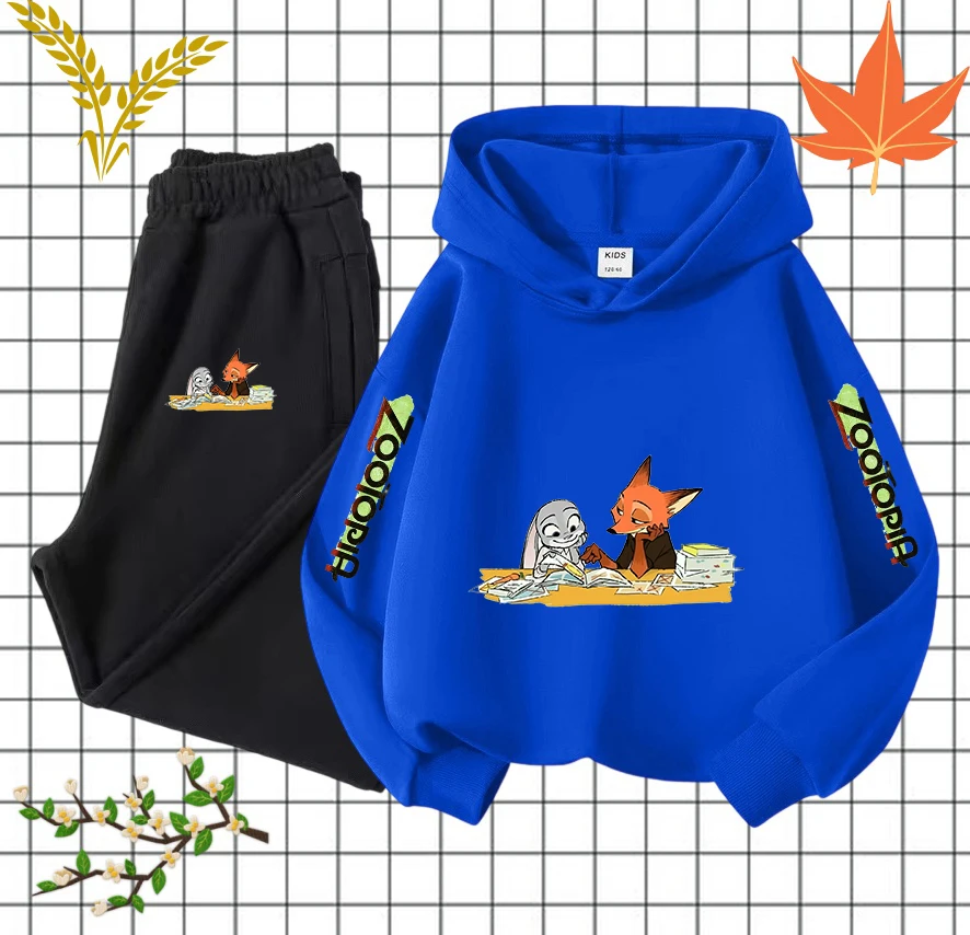 Disney Zootopia Kids Outfit Judy And Nick Wilde Trendy Christmas Gift Girls Hooded Sweatshirt Winter Pullover Long
Disney Zootopia Kids Outfit Judy And Nick Wilde Trendy Christmas Gift Girls Hooded Sweatshirt Winter Pullover Long