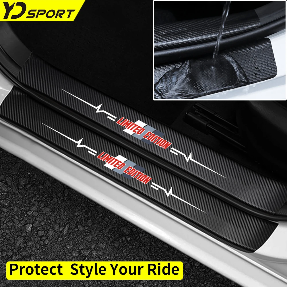 9pcs LIMITED EDITION Carbon Fiber Car Door Sill Threshold Protector Stickers Rear Trunk Anti Scratch Bumper Strips Accessories
9pcs LIMITED EDITION Carbon Fiber Car Door Sill Threshold Protector Stickers Rear Trunk Anti Scratch Bumper Strips Accessories