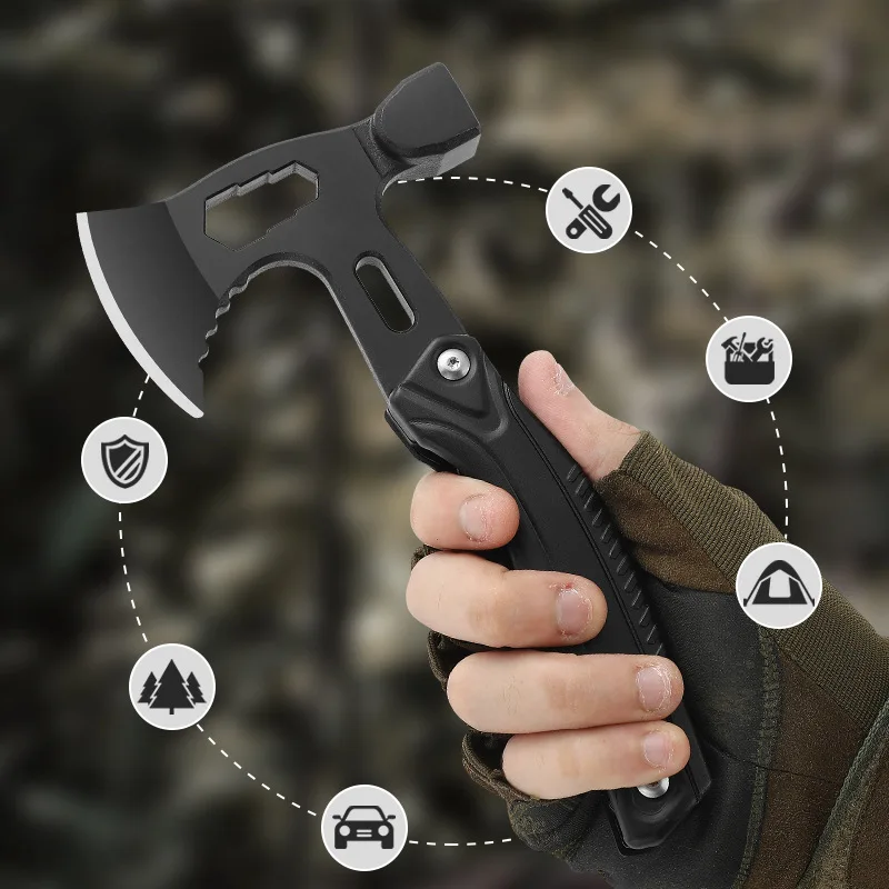 Multifunctional Emergency Axe Hammer - Hot-Selling Camping & Vehicle Survival Tool with Knife
Multifunctional Emergency Axe Hammer - Hot-Selling Camping & Vehicle Survival Tool with Knife
