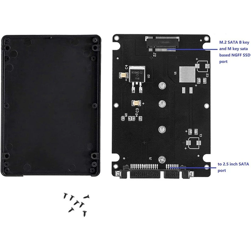 4X M.2 NGFF на 2,5-дюймовый разъем адаптера SATA SSD/MSATA на SATA (ключ B для адаптера ПК M2 + M Настольная розетка NGFF)
4X M.2 NGFF на 2,5-дюймовый разъем адаптера SATA SSD/MSATA на SATA (ключ B для адаптера ПК M2 + M Настольная розетка NGFF)