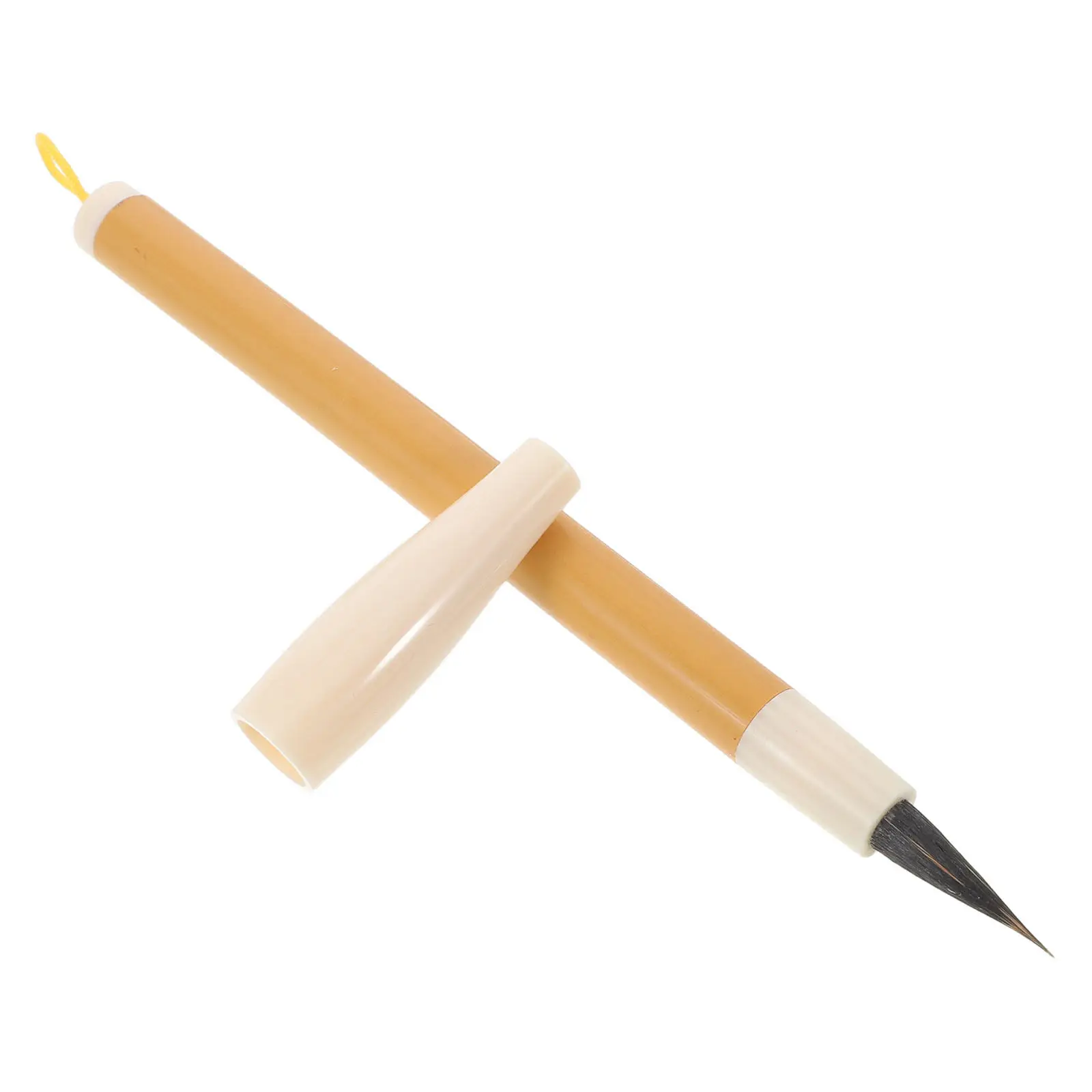 Professional Chinese Calligraphy Brush Bamboo Shaft Comfortable Grip Painting Tool for Beginners Artists Chinese Ink Brush Pen
Professional Chinese Calligraphy Brush Bamboo Shaft Comfortable Grip Painting Tool for Beginners Artists Chinese Ink Brush Pen