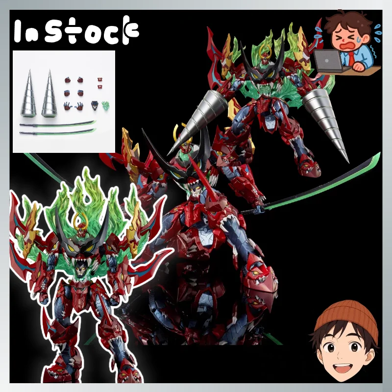 【IN STOCK】 Original Product Sentinel Flame Toys Kuro Kara Kuri Tengen Toppa Gurren Lagann Standard Edition Toy Gift Action Robot
【IN STOCK】 Original Product Sentinel Flame Toys Kuro Kara Kuri Tengen Toppa Gurren Lagann Standard Edition Toy Gift Action Robot