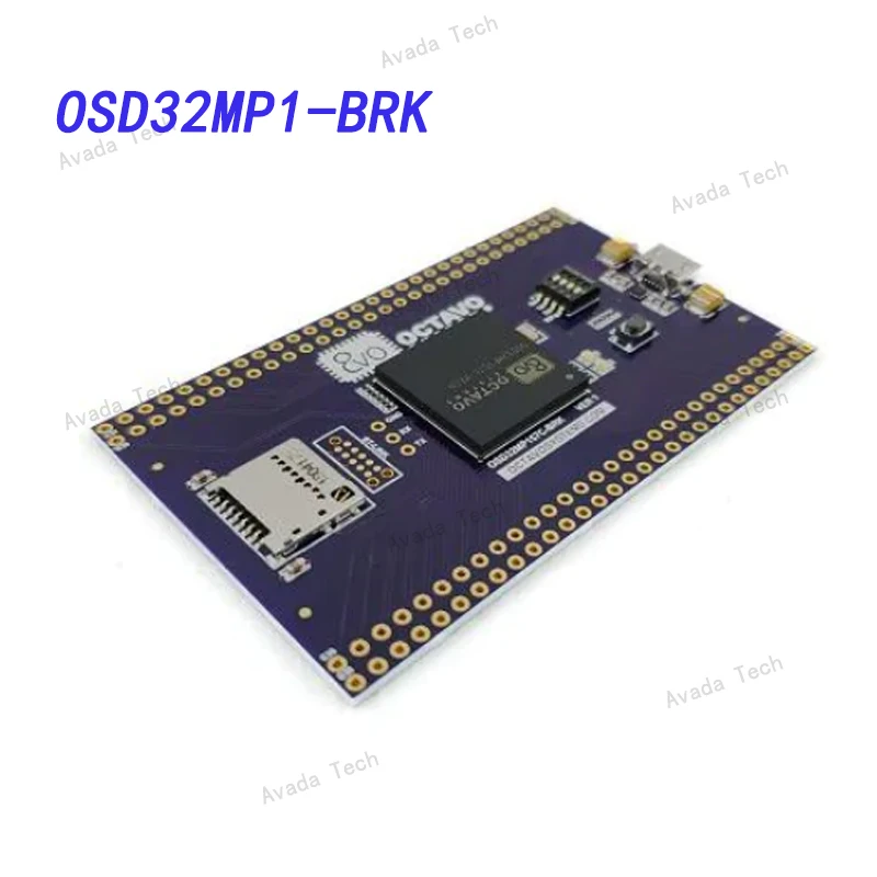 Avada Tech OSD32MP1-BRK Development Boards & Kits - ARM Flexible Prototyping Platform for the OSD32MP1 System in Package
Avada Tech OSD32MP1-BRK Development Boards & Kits - ARM Flexible Prototyping Platform for the OSD32MP1 System in Package