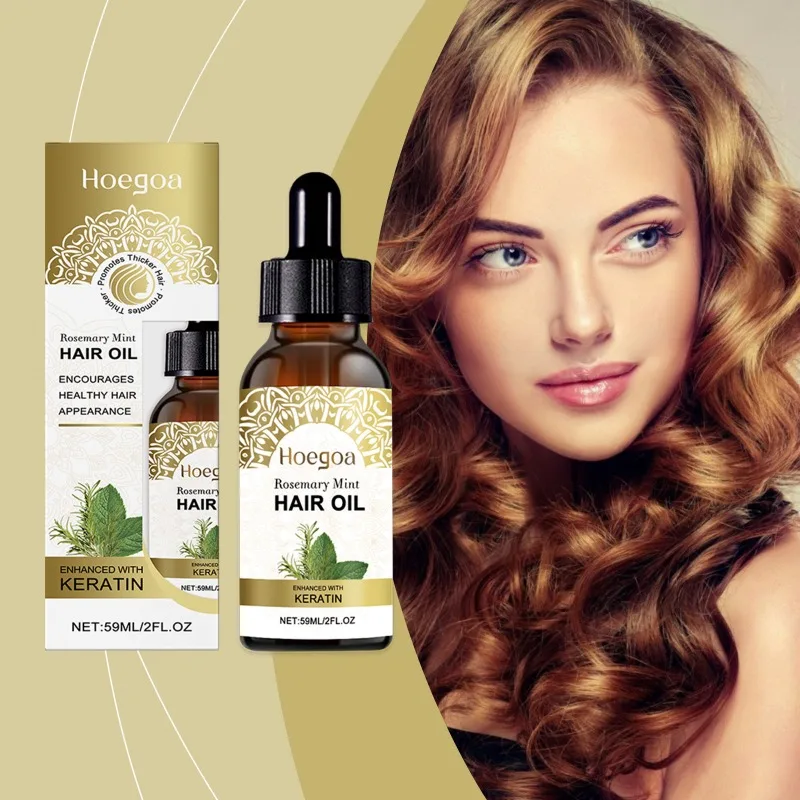 Rosemary Mint Hair Care Essence Nourishes Hair Oil Tames Frizz Enhances Smoothness Shine Fresh Fragrance
Rosemary Mint Hair Care Essence Nourishes Hair Oil Tames Frizz Enhances Smoothness Shine Fresh Fragrance