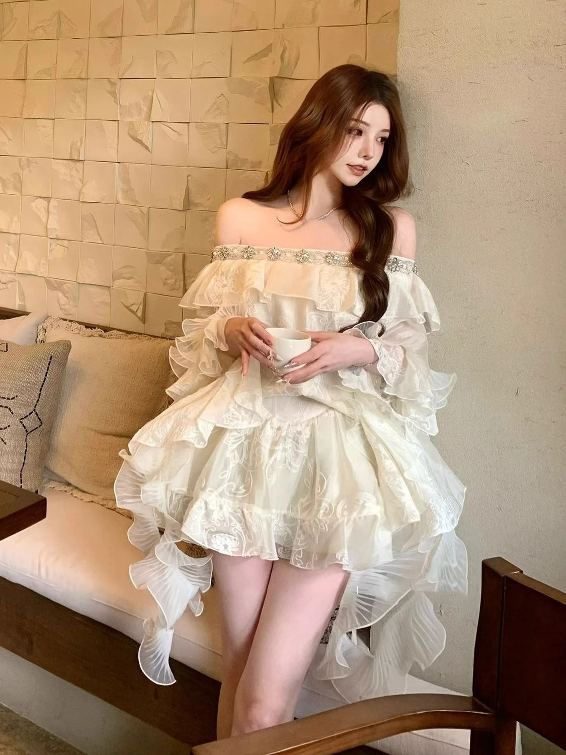 Vintage Sets Women Casual Y2k Crop Top Blouse + Mini Skirts Elegant 2 Piece Sets Female Korean Fashion Evening Party Outfits
Vintage Sets Women Casual Y2k Crop Top Blouse + Mini Skirts Elegant 2 Piece Sets Female Korean Fashion Evening Party Outfits