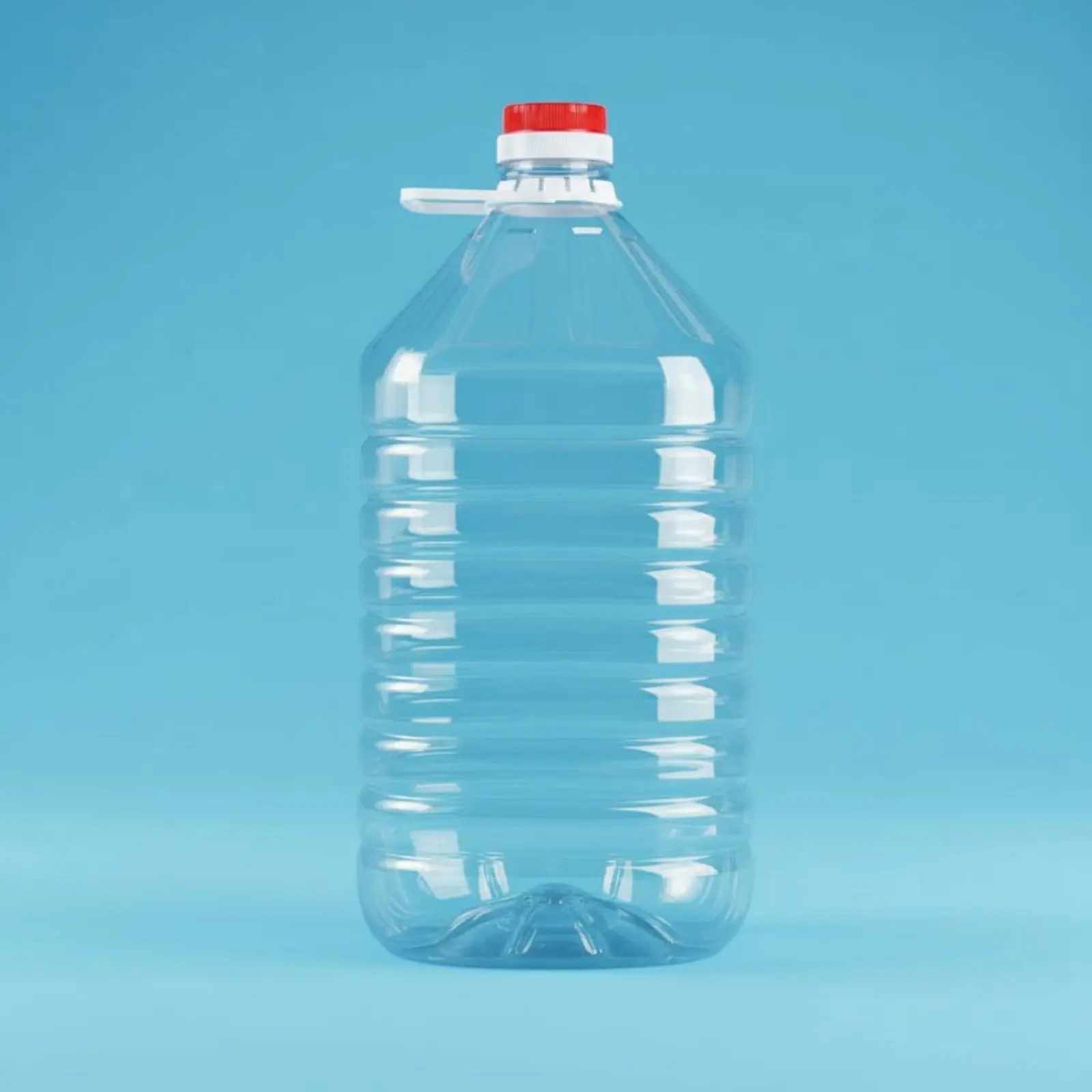 PET Plastic Barrel with Handle High Clarity Transparent Oil Container Large Capacity Plastic Bottle Leak-Resistant for Camping
PET Plastic Barrel with Handle High Clarity Transparent Oil Container Large Capacity Plastic Bottle Leak-Resistant for Camping