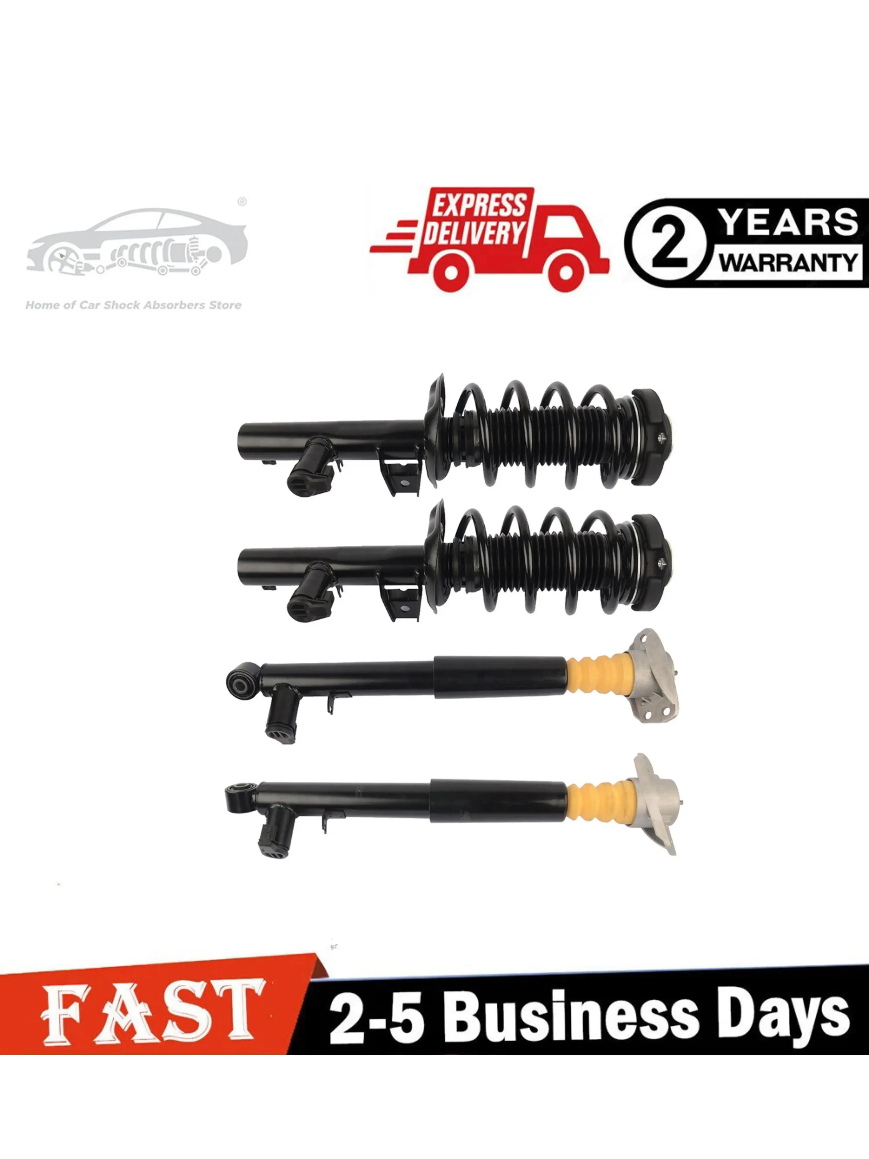 4× Front Rear Shock Absorbers Struts for Volkswagen Passat & Variant 362 357 3C2 3C5 CC Golf VI B7 Scirocco 2005-2018 3C0413031D
4× Front Rear Shock Absorbers Struts for Volkswagen Passat & Variant 362 357 3C2 3C5 CC Golf VI B7 Scirocco 2005-2018 3C0413031D