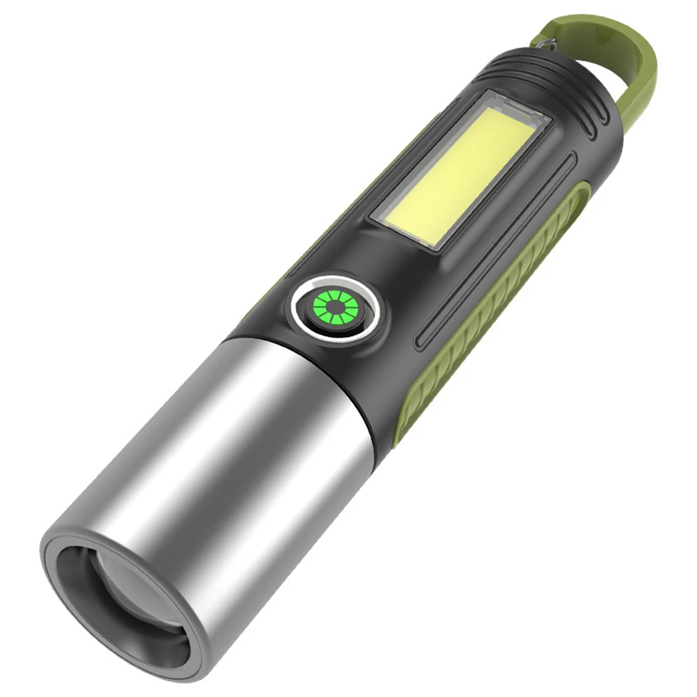 New Powerful Portable Led Flashlight Novelty Keychain Light Zoom Rechargeable EDC-Pocket Torch Light For Outdoor Camping Lantern
New Powerful Portable Led Flashlight Novelty Keychain Light Zoom Rechargeable EDC-Pocket Torch Light For Outdoor Camping Lantern