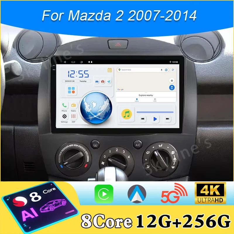 GPS-навигация, Android 16, автомобильная магнитола для Mazda 2 2007-2014, мультимедийный плеер, стереосистема, CarPlay, AUTO, головное устройство, Wi-Fi, 4G, сенсорный экран
GPS-навигация, Android 16, автомобильная магнитола для Mazda 2 2007-2014, мультимедийный плеер, стереосистема, CarPlay, AUTO, головное устройство, Wi-Fi, 4G, сенсорный экран