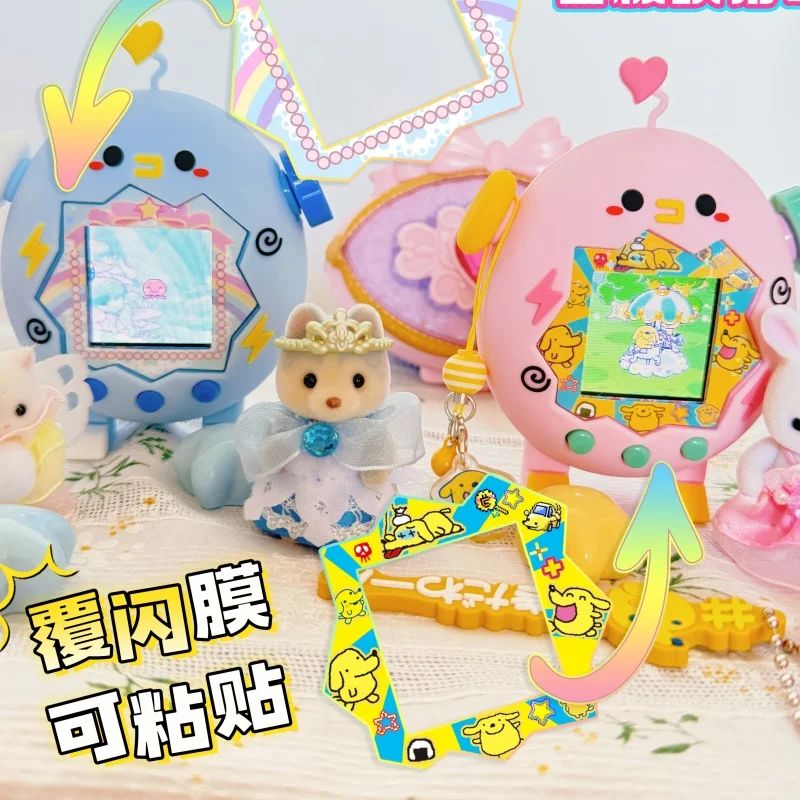 Tamagotchi Paradise новая красочная клейкая панель пленка наклейка панель бумажная защитная пленка для девочек электронная игрушка для домашних животных подарок
Tamagotchi Paradise новая красочная клейкая панель пленка наклейка панель бумажная защитная пленка для девочек электронная игрушка для домашних животных подарок