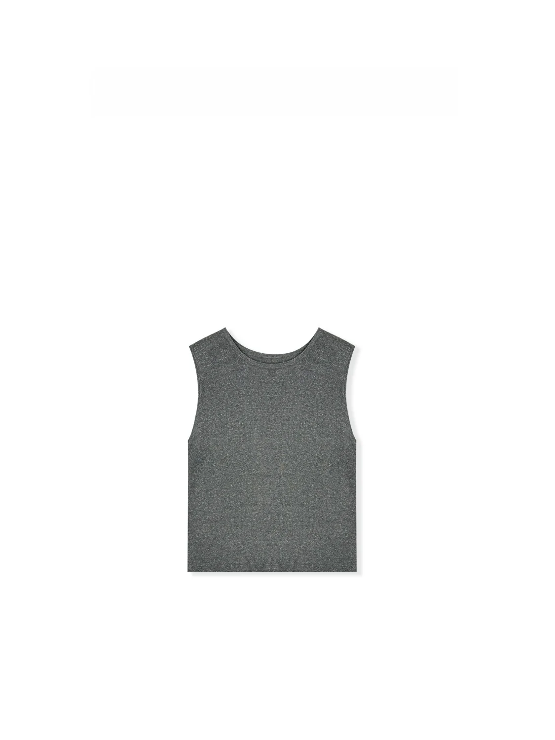 Zhou Summer Vintage Minimalist round Neck Grey Sleeveless Vest Fashionable Women's Tank Top Lightweight Breathable
Zhou Summer Vintage Minimalist round Neck Grey Sleeveless Vest Fashionable Women's Tank Top Lightweight Breathable