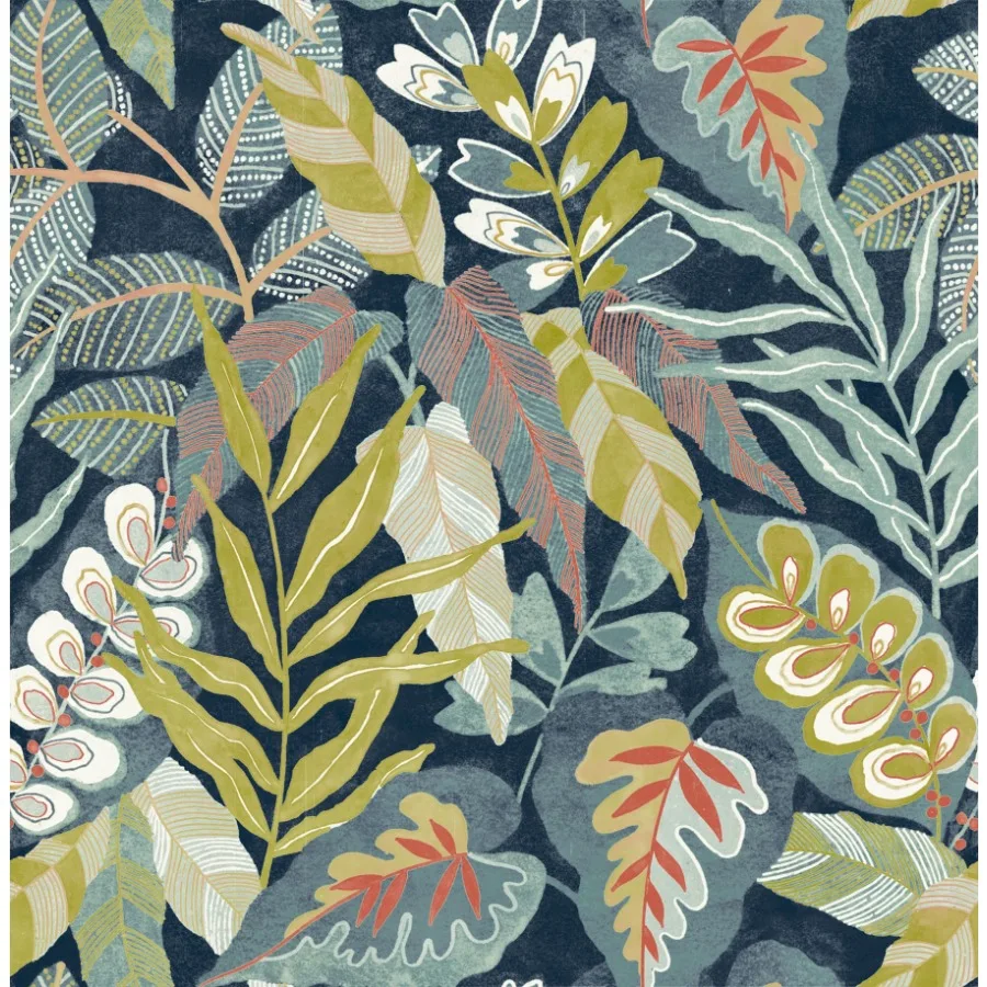 Blue Malena Floral Peel and Stick Wallpaper 30.75 Sq. ft
Blue Malena Floral Peel and Stick Wallpaper 30.75 Sq. ft