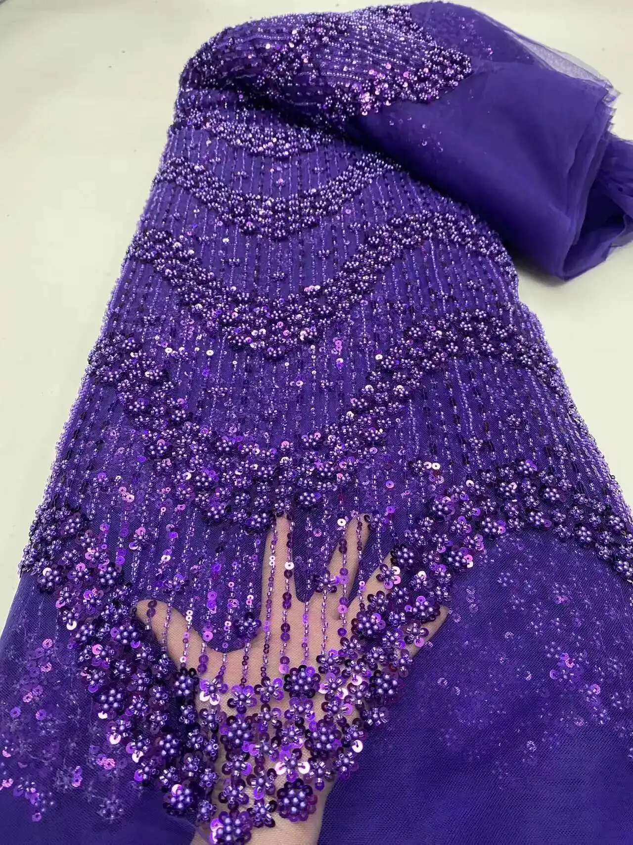 Pink African Handmade Sequins Net Pearls Lace Fabric 2025 French Heavy Beaded Tulle Lace Fabric For Bridal Party Dress Material
Pink African Handmade Sequins Net Pearls Lace Fabric 2025 French Heavy Beaded Tulle Lace Fabric For Bridal Party Dress Material