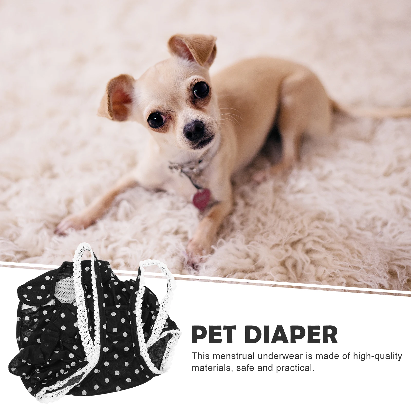 Cotton Dog Physiological Pants Pet Safety Nappies Female Dogs Heat Incontinence Prevention Underwear Comfortable
Cotton Dog Physiological Pants Pet Safety Nappies Female Dogs Heat Incontinence Prevention Underwear Comfortable