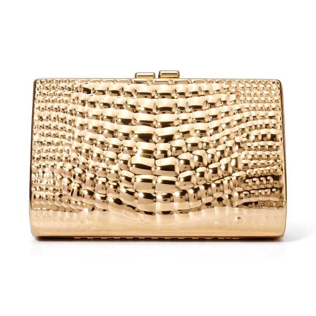 Retro Metal Style Gold Silver Iron Box Evening Bag Small Handbag Women's Party Luxury Handbag Purse Banquet Bag
Retro Metal Style Gold Silver Iron Box Evening Bag Small Handbag Women's Party Luxury Handbag Purse Banquet Bag